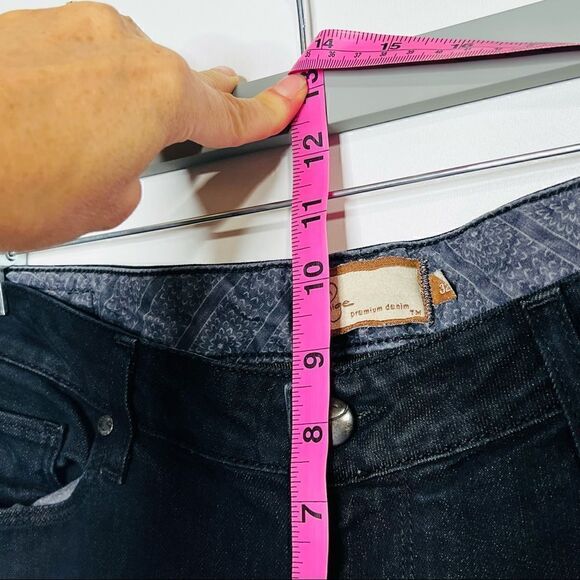 Paige Skyline Ankle Peg Jeans Black Wash - Picture 6 of 11